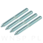 M8 X 80 mm, szpilka dwustronna 50/50 - 3