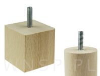 M8 X 80 mm, szpilka dwustronna 50/50 - 4