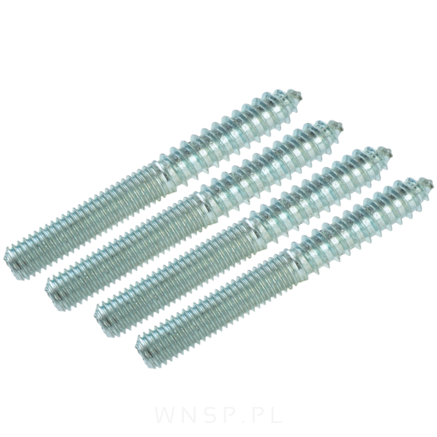 M8 X 80 mm, szpilka dwustronna 50/50