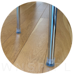 Ślizgacz ochronny PVC okrągły na nogę Ø 38 - 45 mm, z filcem - 5