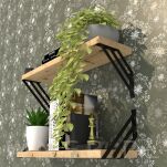 Nowoczesne wsporniki do półki ściennej, FLEX 200 x 200 mm - 3