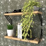 Nowoczesne wsporniki do półki ściennej, FLEX 200 x 200 mm - 7