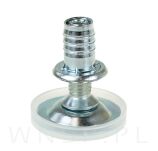 Stopka meblowa M10 X 32 mm z gniazdem do mebli - 3
