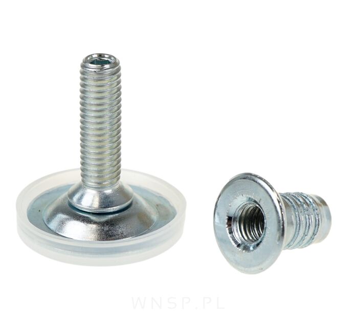 Stopka meblowa M10 X 32 mm z gniazdem do mebli
