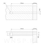 Śruby do łóżka, 10 kpl. zestaw montażowy wkręty, śruby do montażu łóżeczka M6 x 120 mm - 4