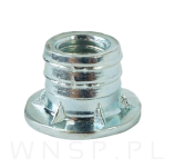 Mufa wbijana  M5 x 6,5 mm do stopek meblowych - 8