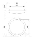 Zaślepki drewniane 100 sztuk do otworu Ø 25 mm jesion, surowe - 2
