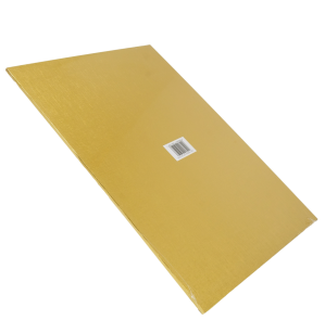 Mocny podkład pod tort 30 x 40 cm prostokątny MDF, dekoracja na urodziny sztywny złoty