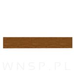 Listwa ścienna, na haczyki lub wieszaki 500 x 80 x 18 mm, lakier orzech - 4