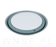 Odbojnik do ściany samoprzylepny fi 60 mm - szary - 4