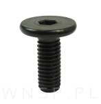 M6 X 16 mm metryczny na imbus 4 mm, czarny - 5