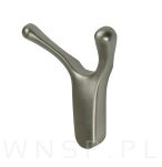 Wieszak podwójny typ Buffalo, przykręcany, satyna - 3