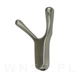 Wieszak podwójny typ Buffalo, przykręcany, satyna - 10