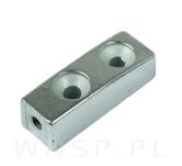 Wieszak podwójny typ Buffalo, przykręcany, satyna - 11