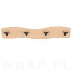 Wieszak podwójny typ Buffalo, przykręcany, satyna - 14