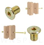 M6 X 12 mm, nakrętka Ericsona płaska - 3