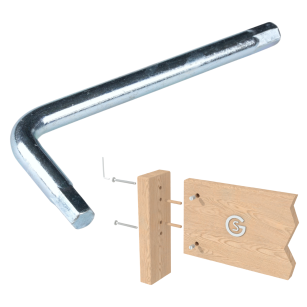 Klucz imbusowy 3 mm 100 sztuk typ L, hartowany