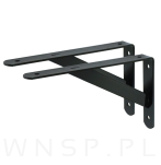 Wspornik, konsola do półki ściennej, wiszącej 200 x 120 x 25 mm - 4