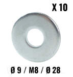 Podkładka M8, 9 / 28 / 3.0, DIN 440 - 3