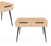 Uchwyt krawędziowy Lyon czarny, rozstaw 352 mm - 6