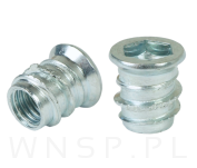 M8 X 15 mm - Mufa wkręcana do drewna - 5