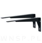 2x Wsporniki wzmocnione, konsola do półki ściennej, wiszącej 35 x 15 cm - 5