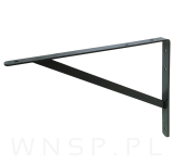 Mocny wspornik do półki ściennej, wiszącej 250 x 400 x 30 mm - 6