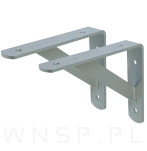 Mocny wspornik do półki ściennej, wiszącej 125 x 150 x 30 mm - 7