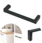 Uchwyt meblowy Simple 128 mm czarny - 8
