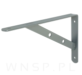 Wspornik 2 sztuki, konsola do półki ściennej, wiszącej 250 x 200 x 25 mm - 4