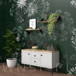 Noga stalowa skośna stożek 23 cm, z blachą montażową, czarna matowa - 7