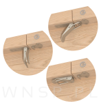 Klamra do blatów stołu 27 X 73,5 mm, 2 częściowa z blokadą - 5