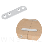 Płytka montażowa 10 sztuk, 4 otworowa, 15 x 60 mm - 5