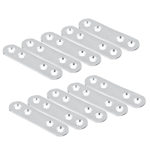 Płytka montażowa 10 sztuk, 4 otworowa, 15 x 60 mm