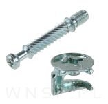 10 x Złącze meblowe 34 MM mimośrodowe zaczep M6 - 14