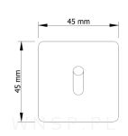 Haczyk, uchwyt, wieszak stal nierdzewna, samoprzylepny - 5