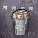 Haczyk, uchwyt, wieszak stal nierdzewna, samoprzylepny - 7