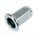 Nitonakrętka M10 x 21 MM, sześciokątna z kołnierzem - 2