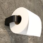 Uchwyt, wieszak na papier toaletowy z zestawem montażowym - 4