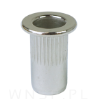 Nitonakrętka nierdzewna M5 x 13 MM, ryflowana z kołnierzem - 3