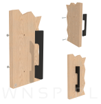 Uchwyt meblowy Verona 128 mm czarny - 5