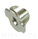 Nakrętka pazurkowa wbijana M4 X 8 mm kłowa 50 sztuk, wbijana do drewna - 4