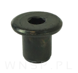 Nakrętka Ericsona M8 x 11,5, tulejka meblowa 100 sztuk do połączeń, łeb płaski, czarna - 7