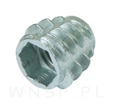 Nakrętka M8 X 13 mm - mufa do drewna typ NC - 6