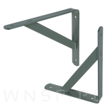 Wsporniki do półki ściennej ze wzmocnieniem, 25 x 20 cm - 3