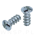 6,3 X 13 mm eurowkręt z łbem walcowym - 4
