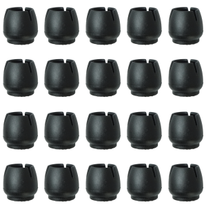 Nakładki na nogi 20 sztuk Ø 17 - 23 mm krzesła, meble, ochronne z filcem