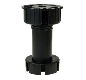 Nóżka kuchenna regulowana  H-100 mm, czarna