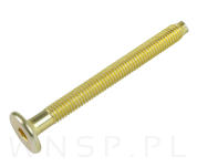 M6 X 60 mm metryczny z wprowadzeniem, SW-4 - 5