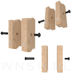 10 x Złącze meblowe śrubowe Ø 5 mm M4 (30 - 40 MM) do szafek, płyt meblowych - 5